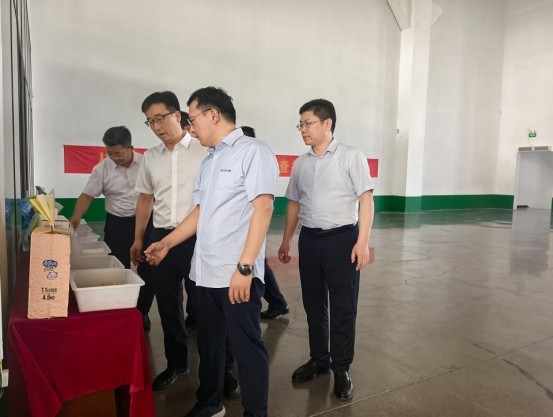 Biro Kota Pertanian dan Urusan Pedesaan Zaozhuang datang ke sinker untuk melaksanakan 